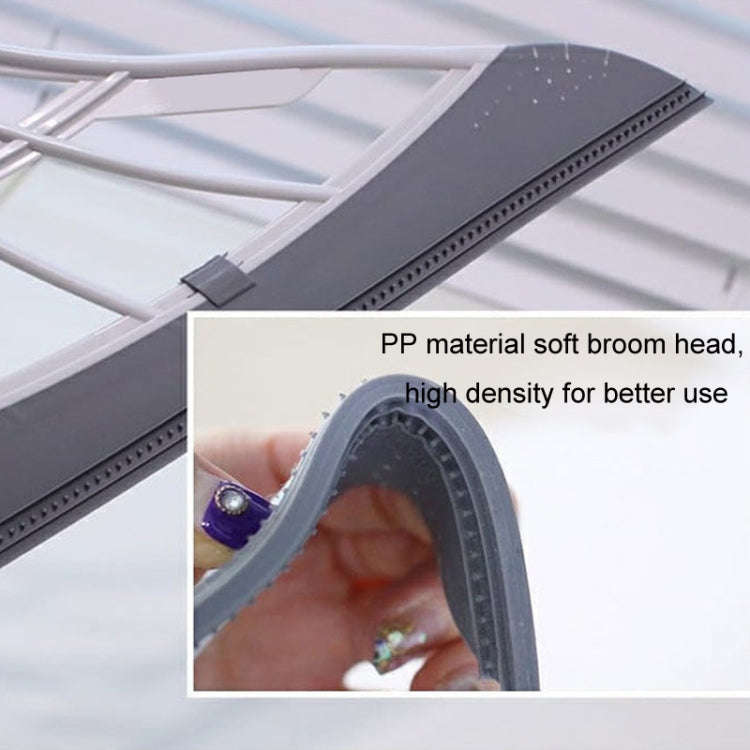 Magic Broom Household Hair Cleaning Mop Bathroom Wiper(Gray Stitching)