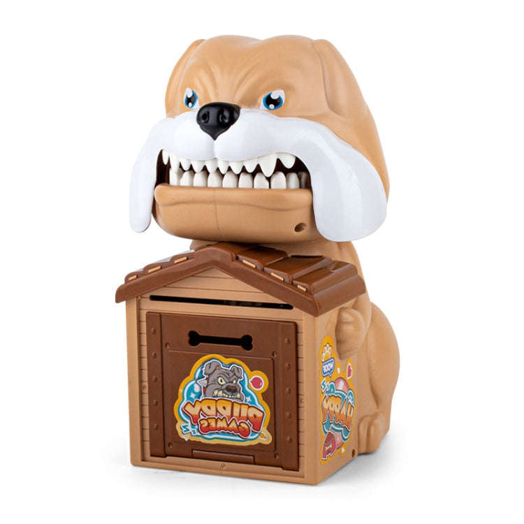 15 x 16 x 23cm Childrens Cute Puppy Coin Saving Bank Automatic Rolling Money Jar Deposit Machine ...
