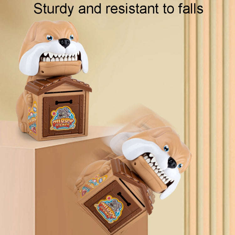 15 x 16 x 23cm Childrens Cute Puppy Coin Saving Bank Automatic Rolling Money Jar Deposit Machine ...