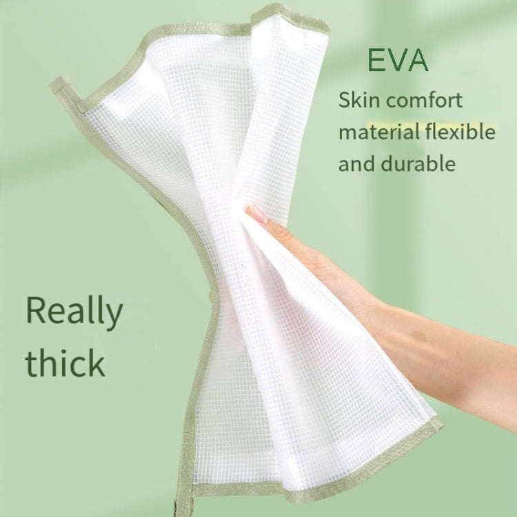 YAOJIE Student Subject Classification Storage Bag EVA 3D Thicken A4 Exam Special File Bags(Gray)