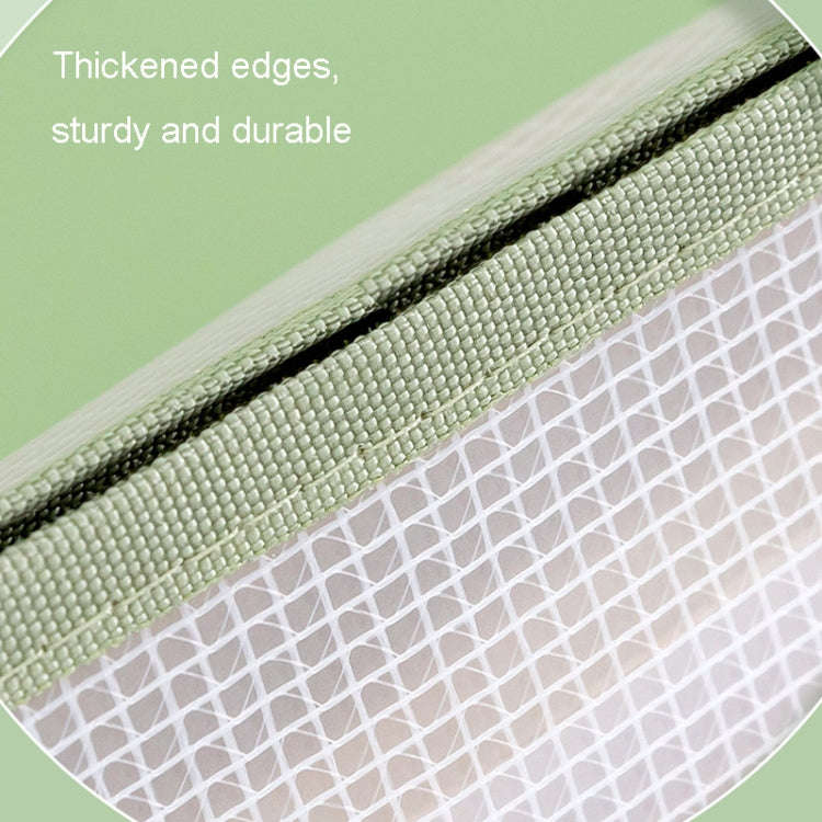 YAOJIE Student Subject Classification Storage Bag EVA 3D Thicken A4 Exam Special File Bags(Gray)