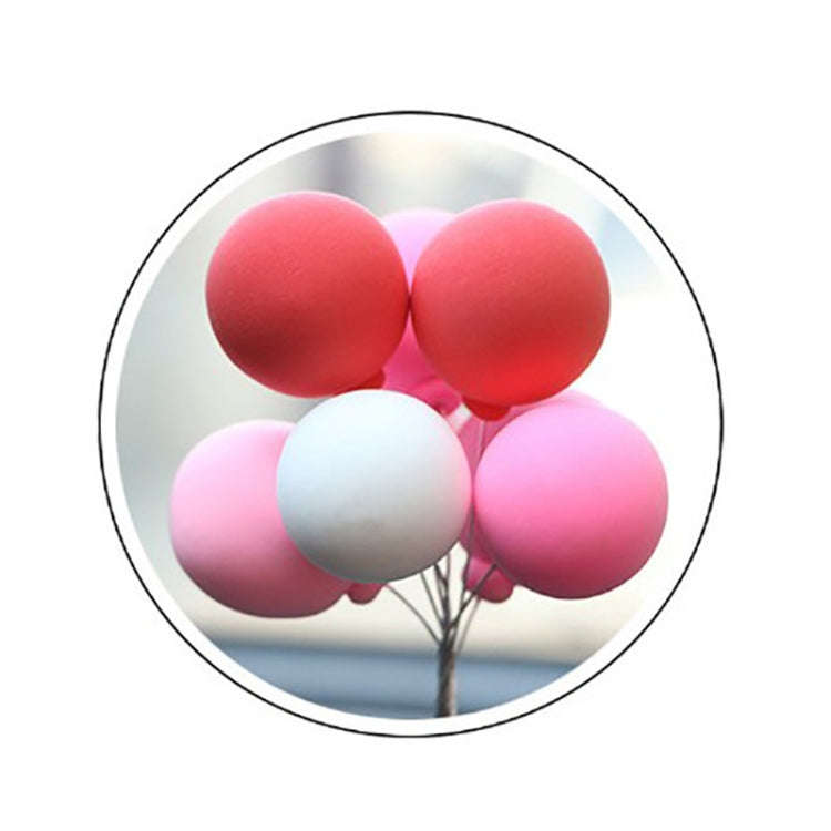 Car Ornaments Confession Balloons Cute Decorative Supplies, Color: Colorful