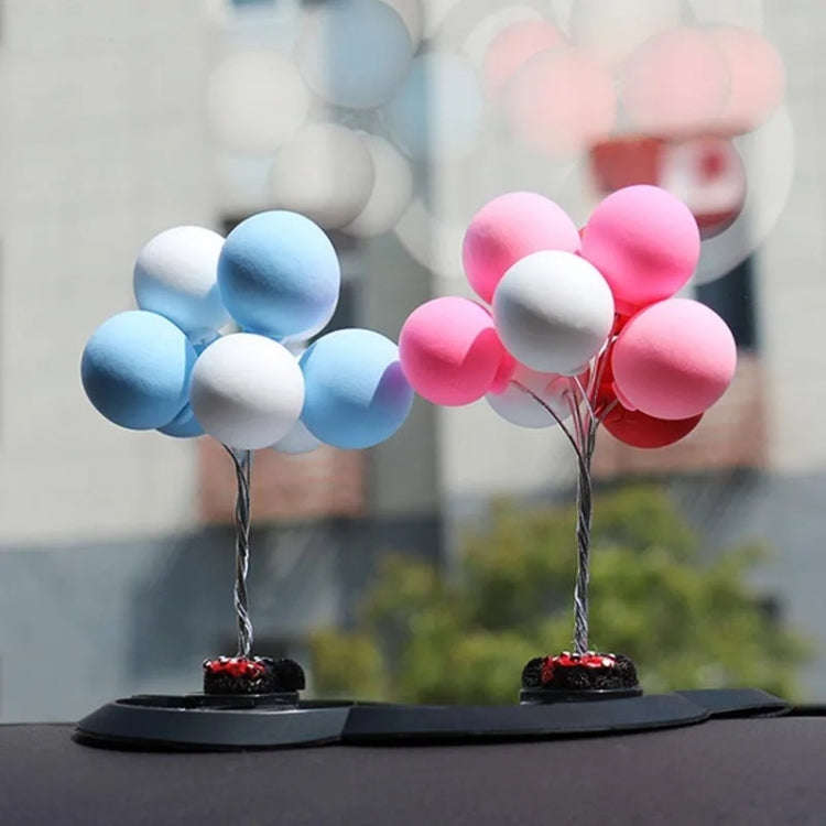 Car Ornaments Confession Balloons Cute Decorative Supplies, Color: Colorful