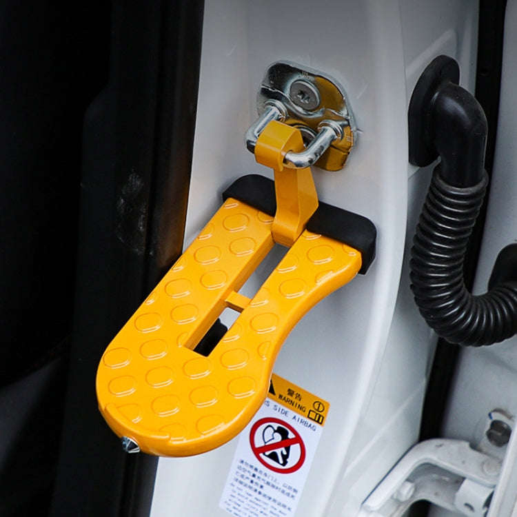 For SUV Car Assistance Getting In The Car Hook Pedal, Color: Black with Broken Window