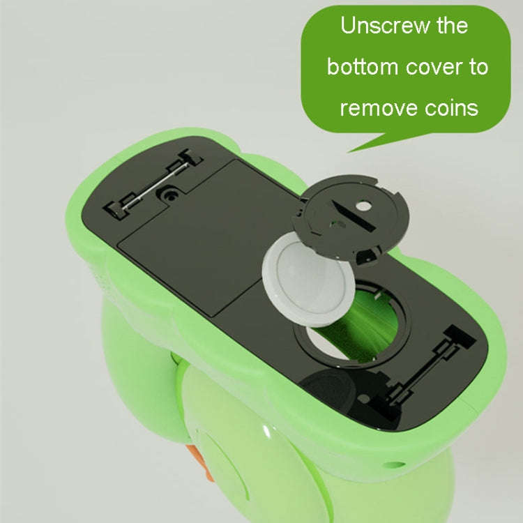 17 x 8 x 15.5cm Childrens Snail Rotating Coin Bank Cartoon Savings Jar Toys With Lights And Music...