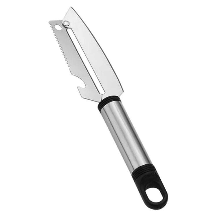 Multifunctional Stainless Steel Paring Knife Household Fruit And Vegetable Scraper Bottle Opener(...