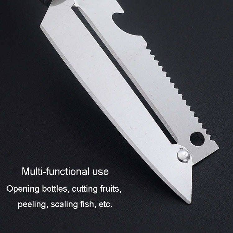 Multifunctional Stainless Steel Paring Knife Household Fruit And Vegetable Scraper Bottle Opener(...
