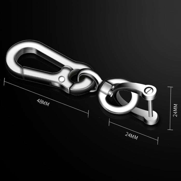Car Key Anti Lost Woven Lanyard Pendant Keychain Cell Phone Number Plate(8 Horseshoe Buckle+Hand ...
