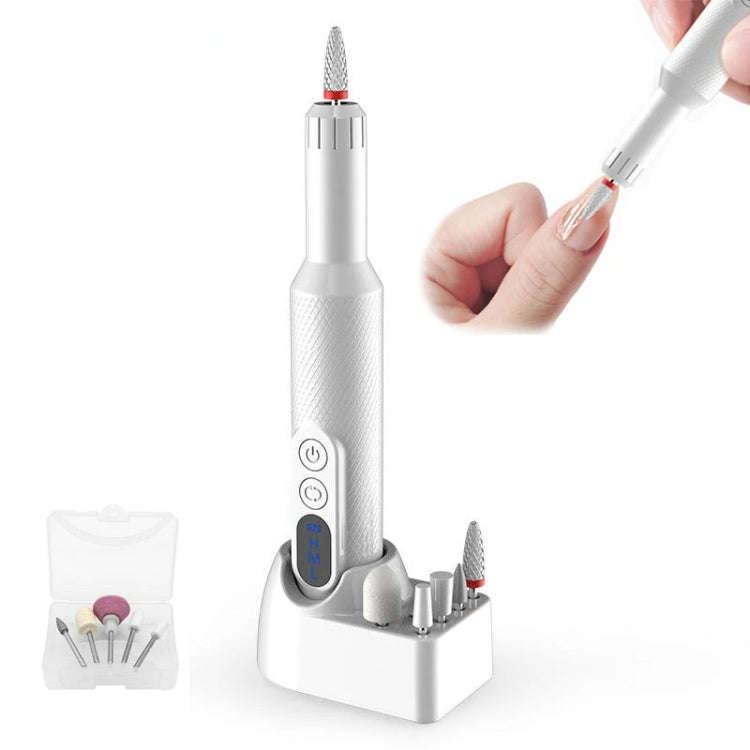 M3 USB Charging Portable Electric Nail Polisher Nail Art Tools Home Nail Art Instrument(Pink)