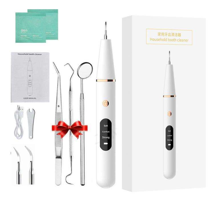 Ultrasonic Electric Dental Scaler Teeth Plaque Cleaner Dental Stone Removal With LED Light, Spec:...