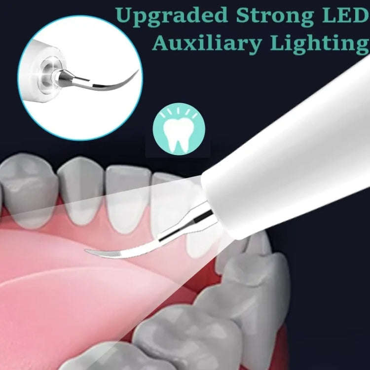Ultrasonic Electric Dental Scaler Teeth Plaque Cleaner Dental Stone Removal With LED Light, Spec:...
