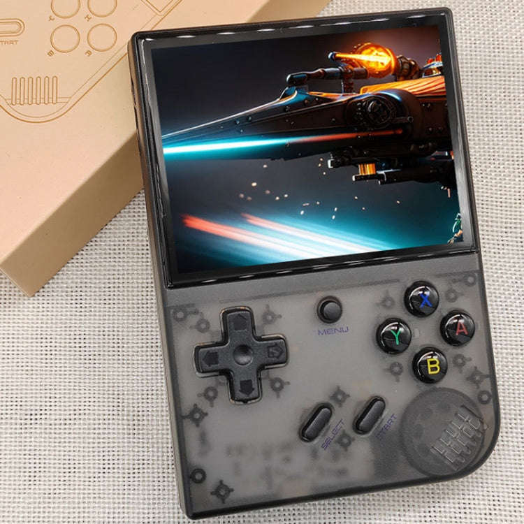 ANBERNIC RG35XX PLUS  Handheld Game Console 3.5-Inch IPS Screen Support HDMI TV 64GB(Transparent ...