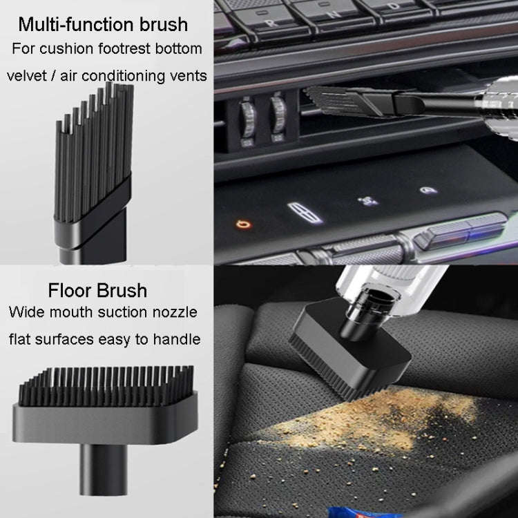 Automotive Household Small Vacuum Cleaner Car Charging Powerful Cleaning Tool(Black)