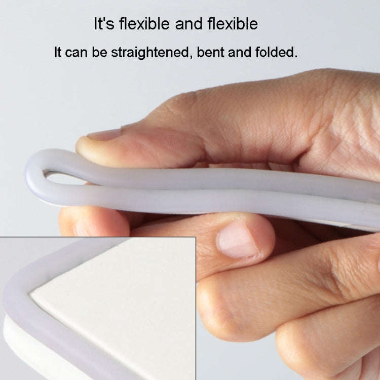 2m LED Body Sensor Flexible Light Strip Smart Sensor USB Light Strip(Warm White)