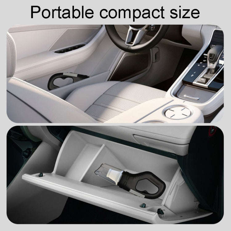 Rechargeable Small Handheld Car Dustbuster Vacuum Cleaner With Powerful Suction For Car And Home