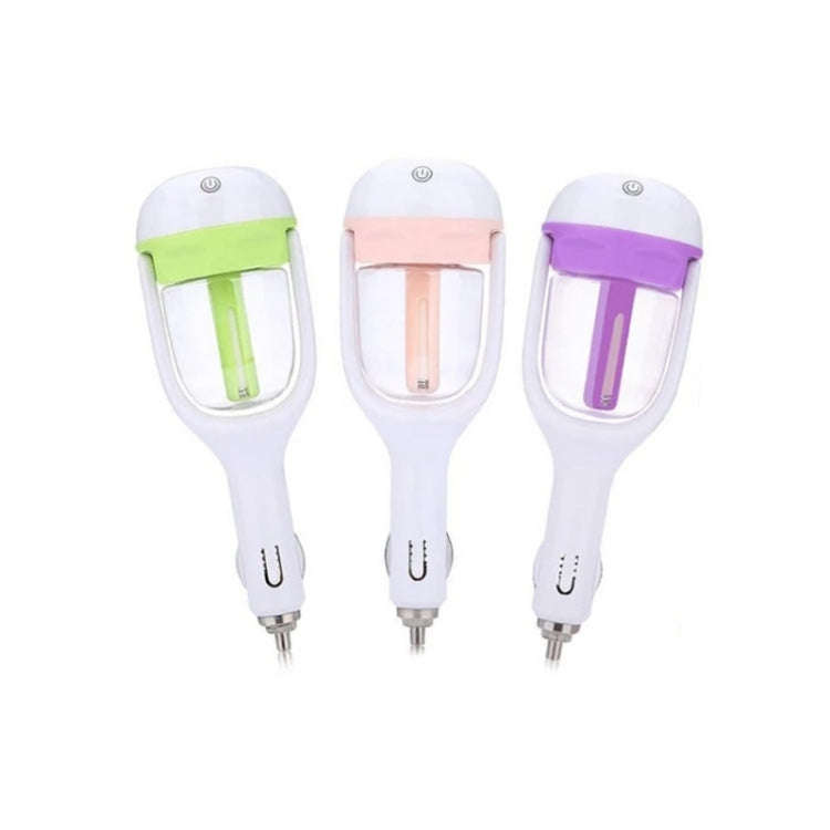 Car Negative Ion Spray Humidifier Aromatherapy Air Purifier(Pink)