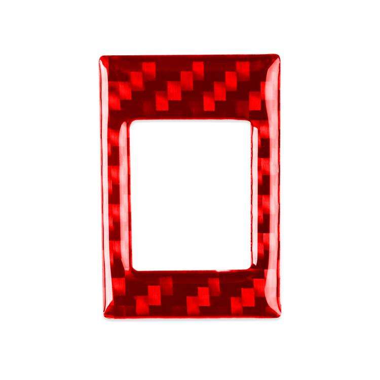 For Volkswagen Sagitar 2019-2023 Left-hand Warning Light Button Decorative Sticker(Red)