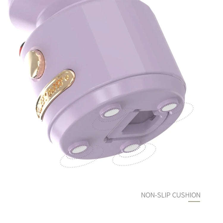 Tripolar Dimmable LED Bedside Night Light Camping Decorative Ambient Light(Purple)