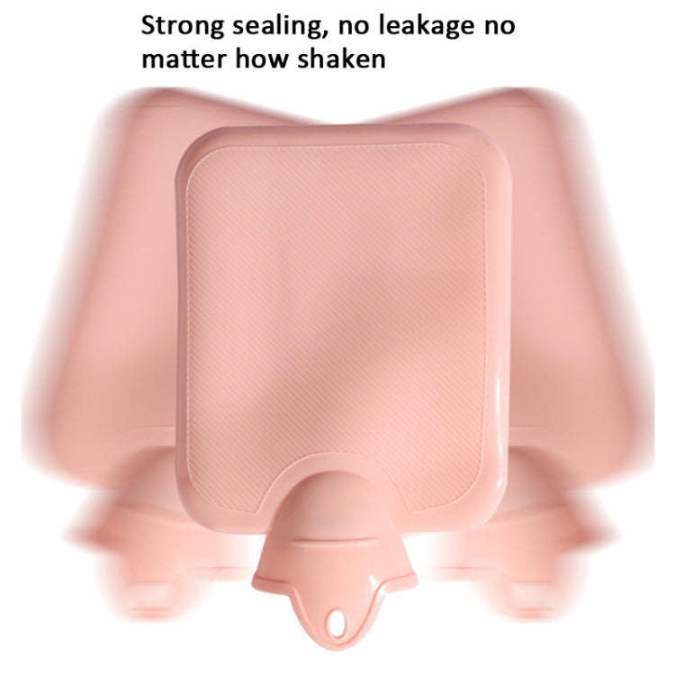 1L Hot Water Bag Dual Hands Plush Cute Hand Warmer, Style: Yellow Duck