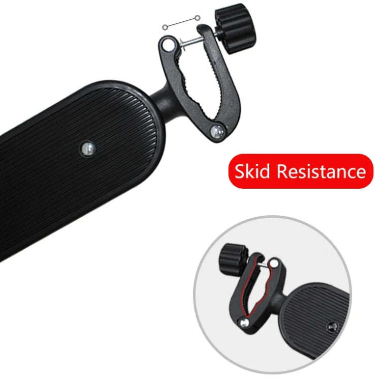 Baby Stroller Accessories Adjustable Pedal Footrest Highchair Footboard(Black)
