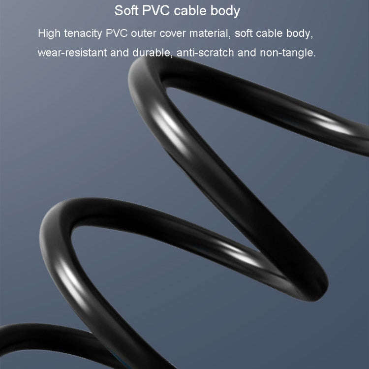 JINGHUA 3.5mm To 6.5mm Audio Cable Amplifier Guitar 6.35mm Cable, Length: 0.5m