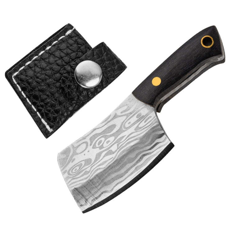 Mini Knife Keychain Portable Removal Express Pendant Accessory With Holster, Model: Black Handle ...