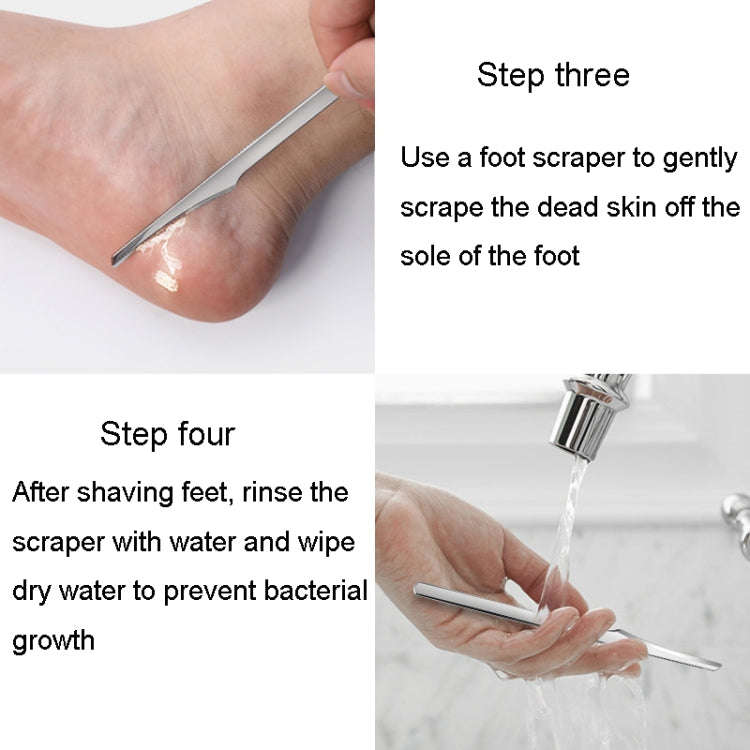 Pedicure Knife Skewer Nail Clipper Set Household Callus Removal Tools, Specification: Flat Knife