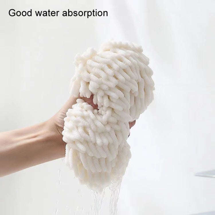 Chenille Hand Wipe Ball Large Hanging Bathroom Quick Dry Hand Towel Kitchen Rag Wipe Handkerchief...