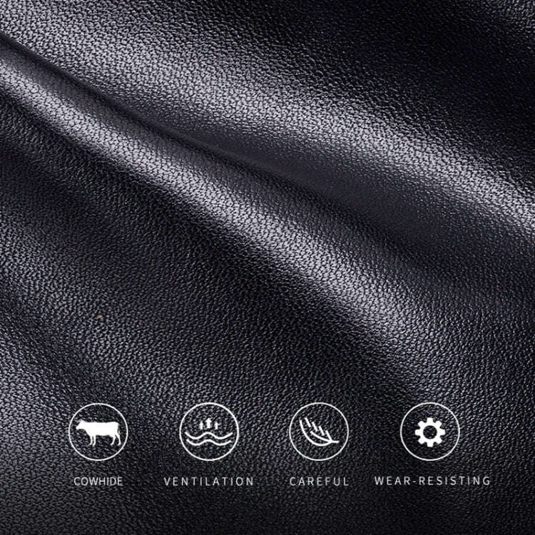 BULL CAPTAIN 0200 Large-capacity First-layer Cowhide Multi-card Slot Wallet RFID Anti-theft Card ...