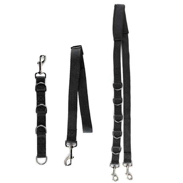 3pcs /Set Pet Bathing Beauty Table Fixed Lanyard Dog Tow Rope(Black)