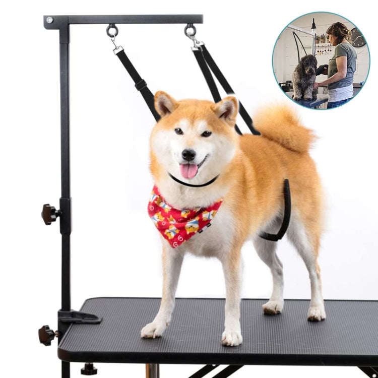 3pcs /Set Pet Bathing Beauty Table Fixed Lanyard Dog Tow Rope(Blue)