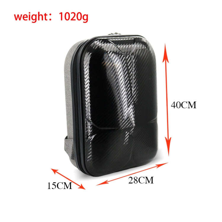 For DJI Mini 4 Pro Drone Storage Bag Carbon Fiber Backpack, Spec: Conventional Style