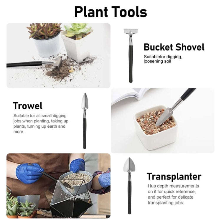 15pcs /Set Succulent Plant Gardening Tools Set Indoor Growing Removal Pots Horticultural Kits
