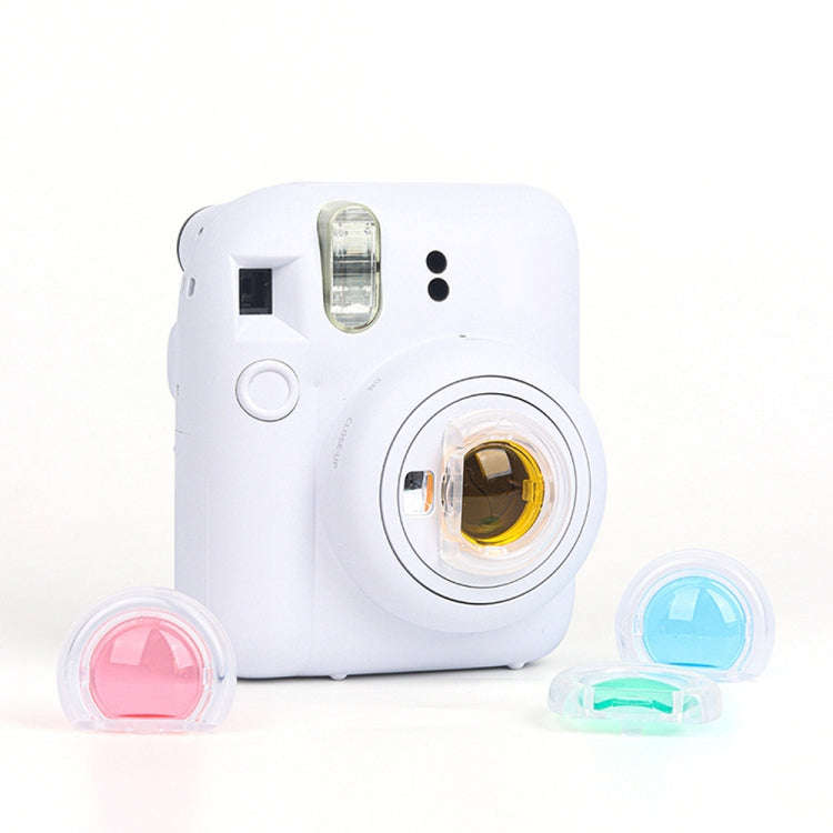 For Polaroid Mini12 7 in 1 Photo Album Sticker Photo Frame Camera Bag, Color: Pink