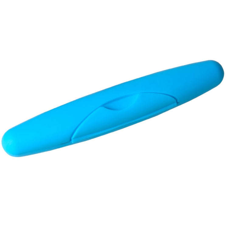 Travel Portable Wash Toothbrush Box Sealed Toothbrush Case With Lid And Lock(Blue)