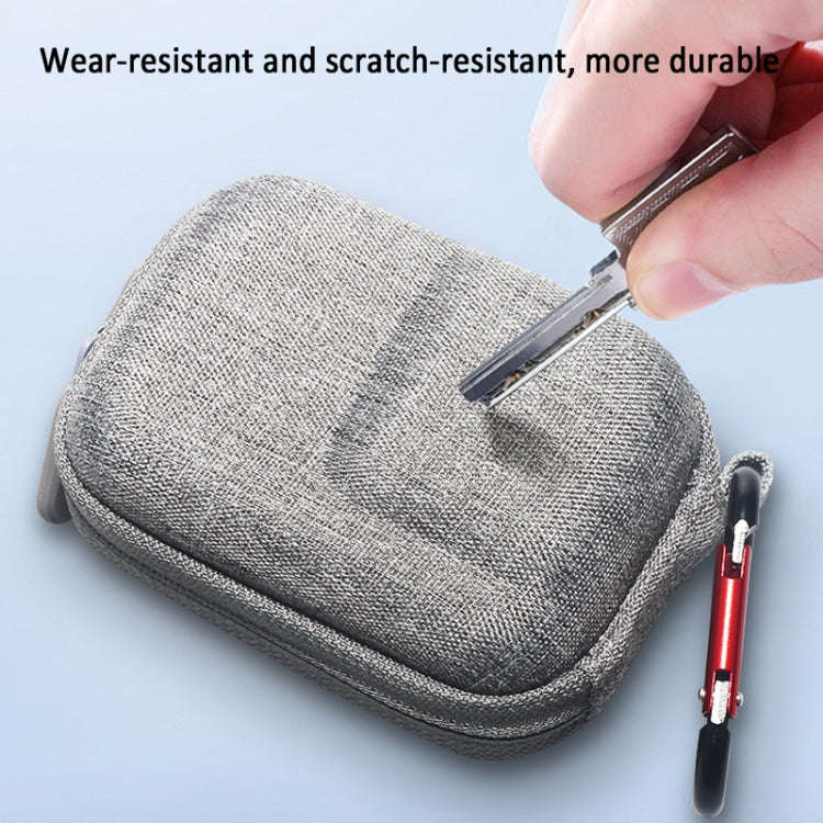 For Insta360 Ace Pro / Action 4/ Action 3 Protective Storage Bag(Gray)