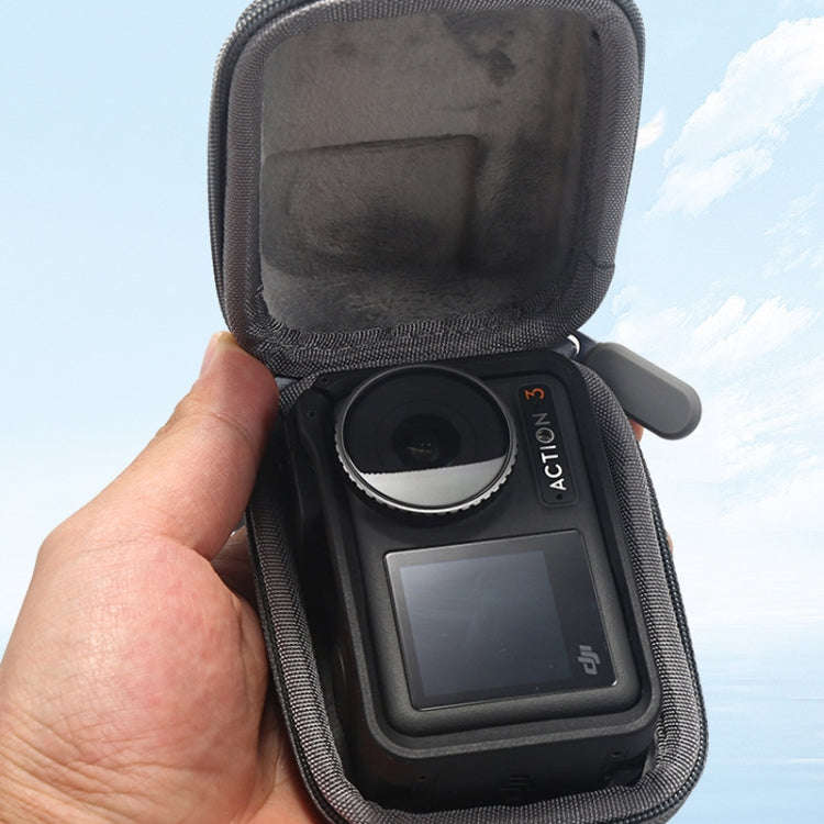 For Insta360 Ace Pro / Action 4/ Action 3 Protective Storage Bag(Black)