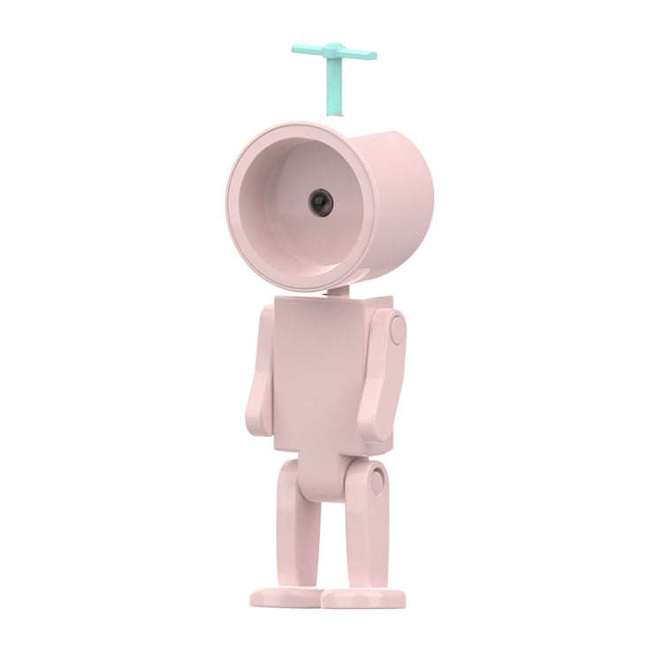 Mini Astronaut Magnetic LED Night Light Desktop Building Block Ornaments Desk Lamp, Color: Round ...