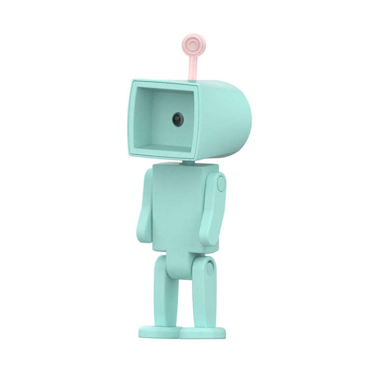 Mini Astronaut Magnetic LED Night Light Desktop Building Block Ornaments Desk Lamp, Color: Square...