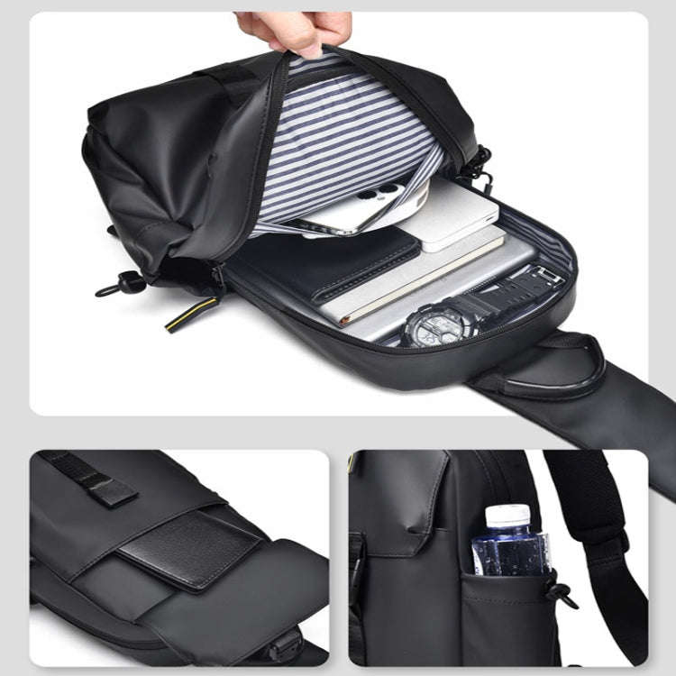 WEIXIER 2023 Large Capacity Crossbody Chest Bag Waterproof Cycling Sports Single Shoulder Packs(B...