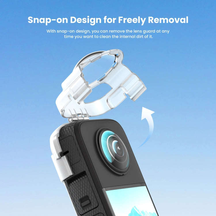 For Insta360 X3 AMagisn Protective Camera Accessories Lens Guard