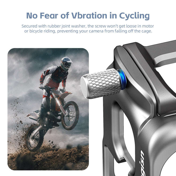 For Insta360 Ace Pro 2 / Ace Pro / Ace AMagisn Metal Rabbit Cage Protective Frame
