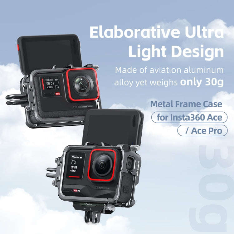 For Insta360 Ace Pro 2 / Ace Pro / Ace AMagisn Metal Rabbit Cage Protective Frame