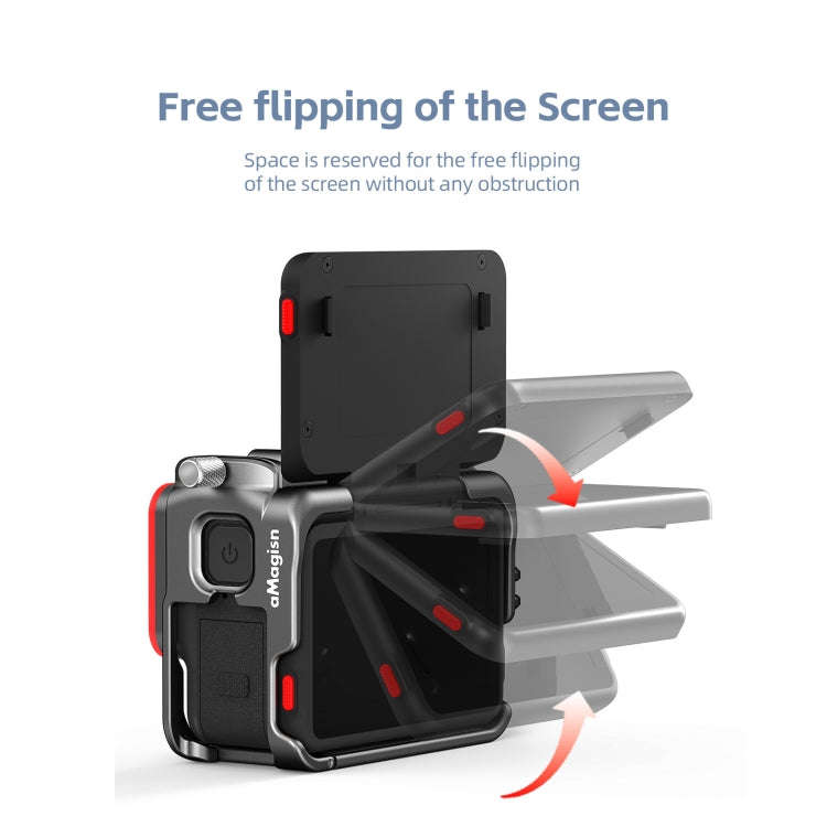For Insta360 Ace Pro 2 / Ace Pro / Ace AMagisn Metal Rabbit Cage Protective Frame
