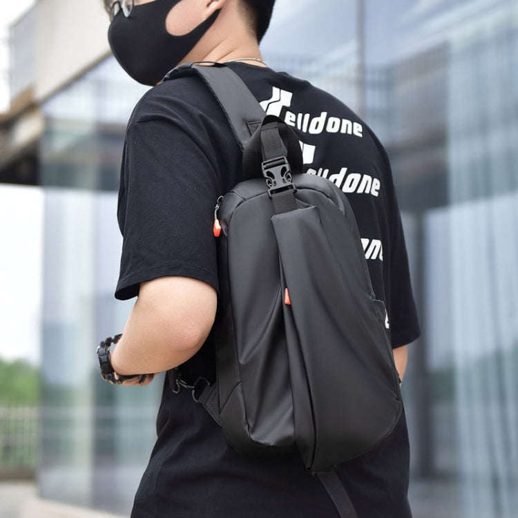 WEIXIER 6013 Casual Single-Shoulder Crossbody Packs Multifunctional Motorcycle Sports Chest Bag(G...