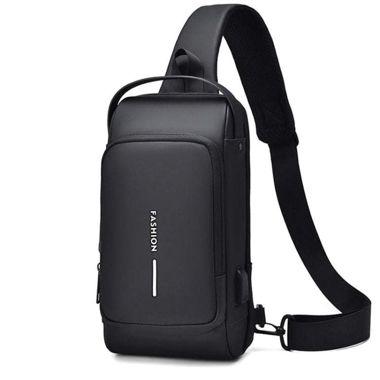 WEIXIER X314 Waterproof Sports Crossbody Backpack USB Charging Large Capacity Single Shoulder Bag...
