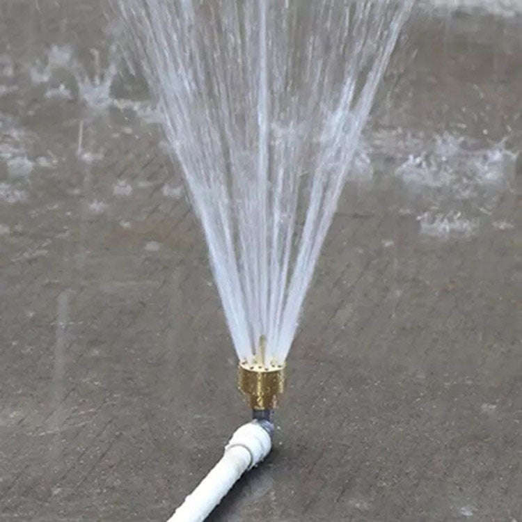 All Brass Flower Column Nozzle Inner Wire Garden Water Features Landscape Fountain Nozzle, Specif...