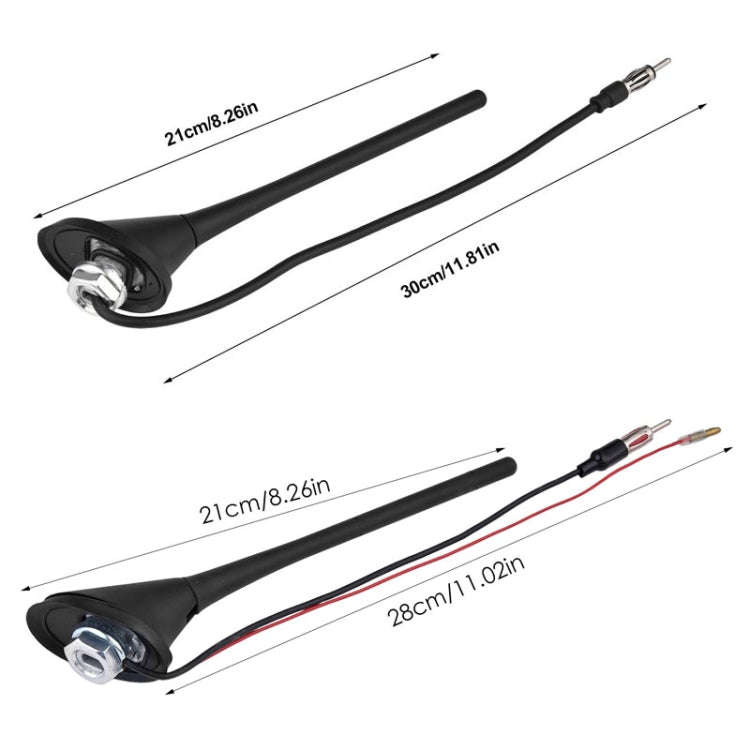 Automotive Antenna Car Universal Radio AM/FM Aerials, Specification: Active Antenna