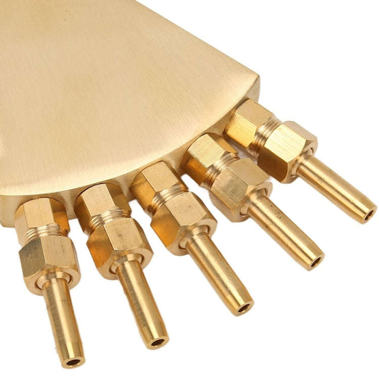 1 inch Copper Phoenix Tail Nozzle Water Landscape Fountain Equipment