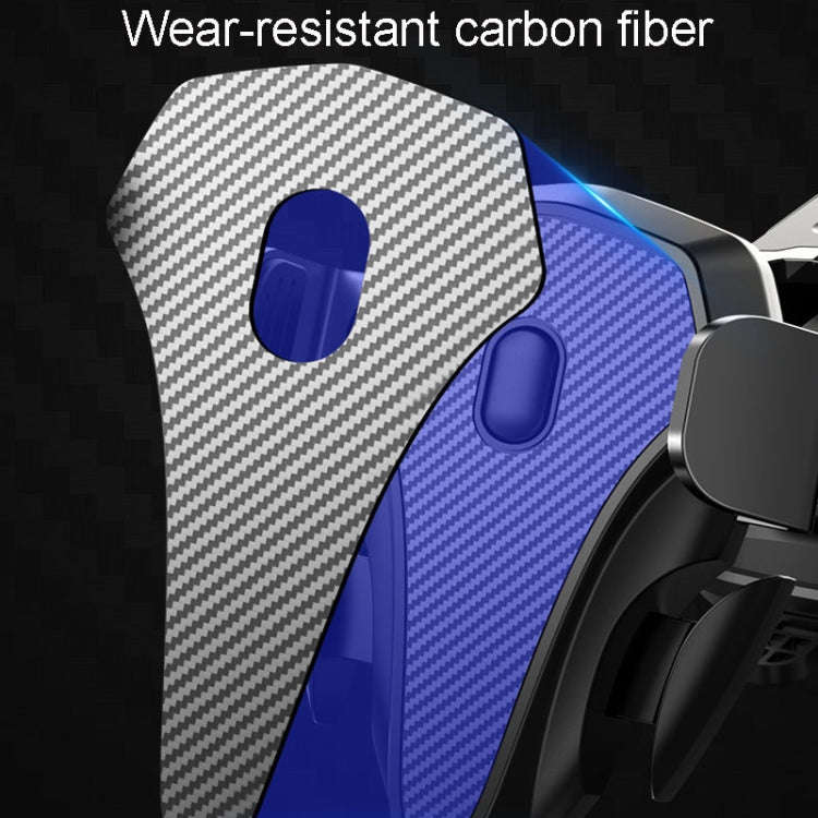 Carbon Fiber Automotive Phone Holder Car Navigation Bracket Telescopic Model, Specification: 2 In...
